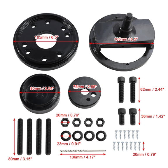 Front+Rear Crankshaft Seal Remover & Installer Tool for Cummins 3.9L 5.9L 6.7L