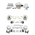 thumbnail image 1 of Front & Rear Disc Brake Conversion Kit, Front & Rear Disc Brake Rotor, Tri-Five Front & Rear Disc Brake Kit, D/S Rotors, Black, 1 of 3