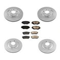 thumbnail image 1 of Front & Rear Disc Brake Rotors + Ceramic Brake Pads for Mazda RX8 2009-2011, 1 of 7