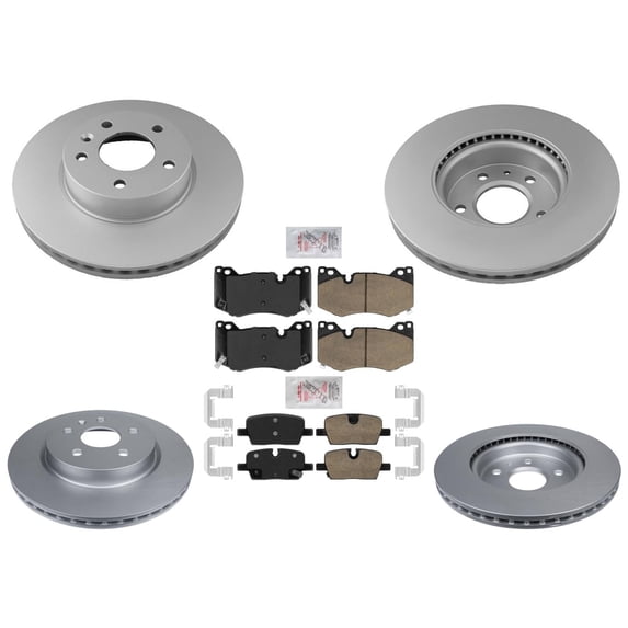 Front Rear Disc Brake Rotors & Ceramic Pads for Cadillac CT5 2020 2021 2022 2023