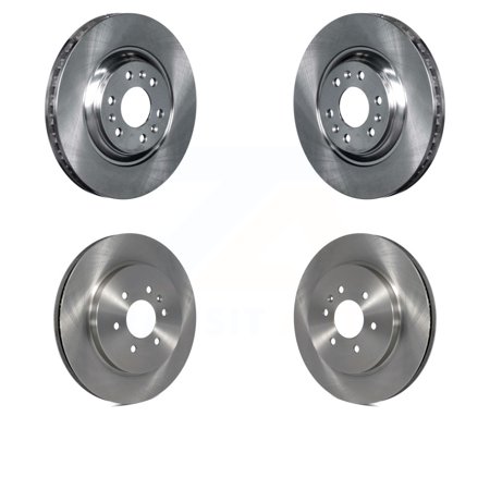 CMX Front Rear Disc Brake Rotors Kit for Car 2004-2009 Cadillac SRX K8-101007