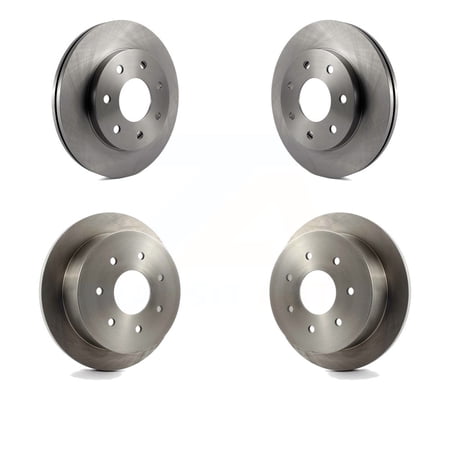 Front Rear Disc Brake Rotors Kit For 2004 Ford F-150 4WD With 7 Lug Wheels 11th Digit Of Vin Is K N or F K8-102419