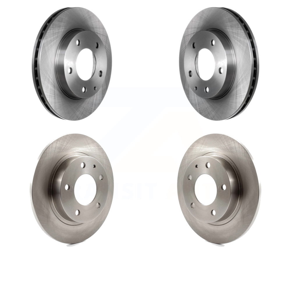 Front Rear Disc Brake Rotors Kit For Mazda Protege Protege5 626 Ford