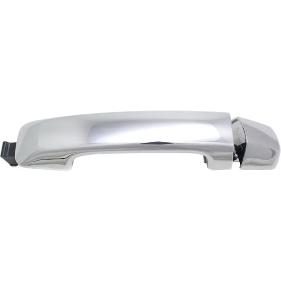 Front or Rear Driver Side Exterior Door Handle Compatible with 2007-2021 Toyota Tundra Toyota Sequoia Chrome Without Key Hole 692170C040 692100C020 Limited Platinum SR SR5 TRD Pro