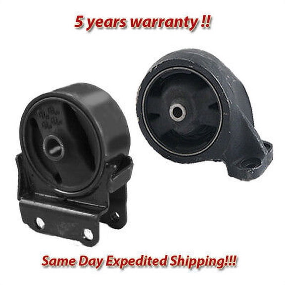 Front & Rear Engine Motor Mount Set 2PCS for 1999-2001 Hyundai Sonata 2.4L