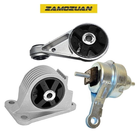 Front & Rear Engine Mount Set 3PCS. 02-06 for Mini Cooper 1.6L, Cooper S 1.6L