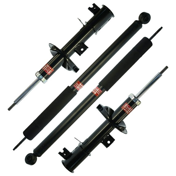 Front Rear Excel-G Shock Strut Set For Suzuki SX4 SX-4 2007 2008 2009 2010 2011 2012 2013 - BuyAutoParts