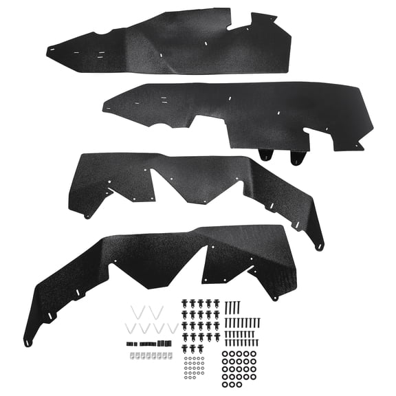Front+Rear Fender Extensions (Flares) PE For Honda Talon 1000X / 1000X-4 / 1000R