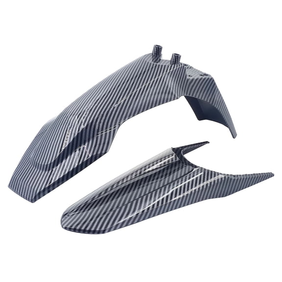 Front & Rear Fender Set for Tuttio Soleil 01 Electric Dirt Bike - Compatible Black Mud Guards (Mudguard) for Tutti Off-Road Motorcycle (Grey)