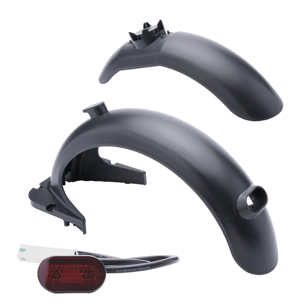 JOYSOG Rear Fender With Taillight For Ninebot MAX G30 & G30D Electric Scooters – Waterproof Mudguard & Bright Brake Light Combo