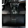 thumbnail image 1 of Front & Rear Floor Mats Compatible with Lexus LS460 After 2006, All Season Floor Carpets, 3D Large Coverage Black with Black Stitching, 1 of 9