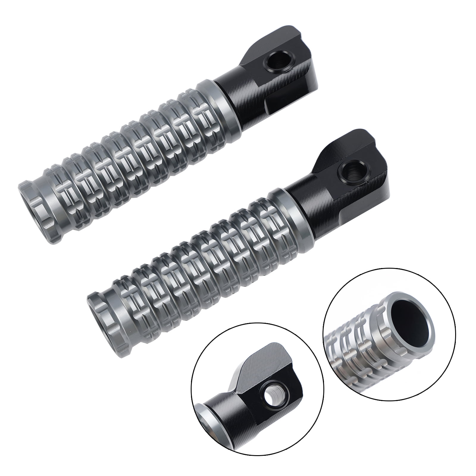 Front/Rear Footrests Foot Pegs For Royal Enfield All New Bullet 350