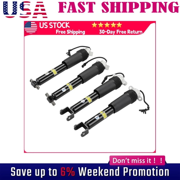 Front & Rear For 2014-19 Chevrolet C7 Corvette Front 4pc 84235048 Rear 4x