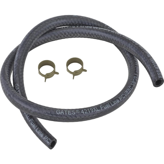 Front/Rear Fuel Hose w/Clamps, 1968-72 Chevy