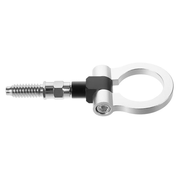 Front Rear Heavy Duty Tow Hook for Cars SUV and Trucks Bumper Mounted Tow Hook for Racing Cars Universal Tow Hook Kit for Vehicles