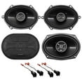 thumbnail image 1 of front+rear hifonics speaker replacement kit for 1998-2011 ford crown victoria, 1 of 10