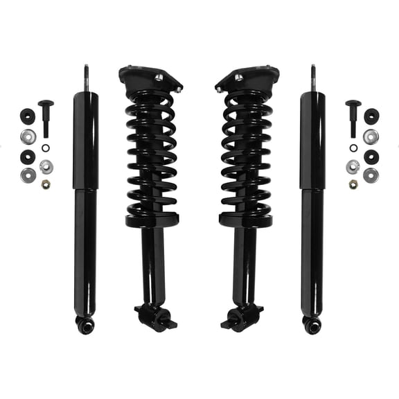 Unity Automotive 4-11993-253610-001 4 Wheel Strut & Shock Absorber Kit Fits 1993-2002 Chevrolet Camaro