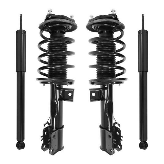 Unity Automotive 4-11765-257090-001 Fnt & Rr Complete Strut Assembly Shock Kit For 03-05 Mercedes-Benz C240, 06-07 Mercedes-Benz C280, 03-05 Mercedes-Benz C320, 06-07 Mercedes-Benz C350