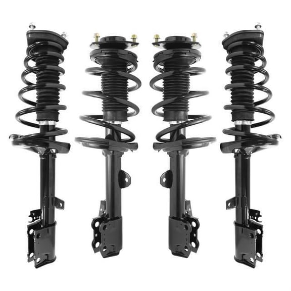 Unity Automotive 4-11935-15413-001 Front & Rear Complete Strut Assembly Kit For 2009-2012 Toyota Venza