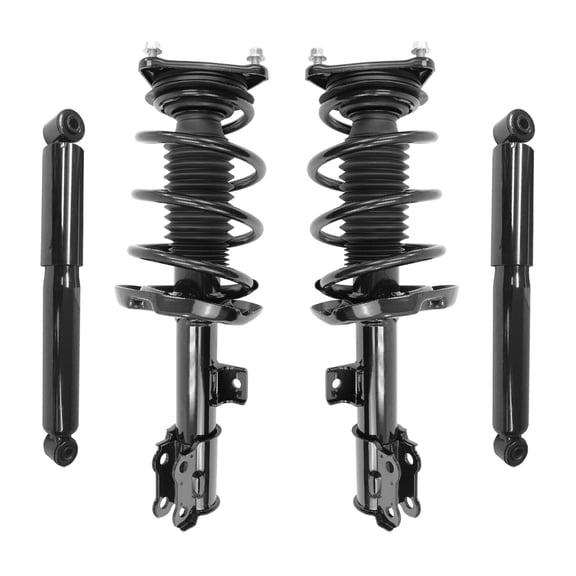 Unity Automotive 4-13581-259180-001 4 Wheel Strut & Shock Absorber Kit Fits 2013-2017 Hyundai Elantra GT