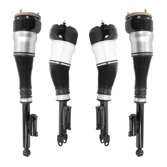 Unity Automotive 4-28-114001-28-514001 Front & Rear Air Strut Assembly Kit For 2014-2017 Mercedes-Benz S550, 2015-2016 Mercedes-Benz S550e, 2015-2016 Mercedes-Benz S600