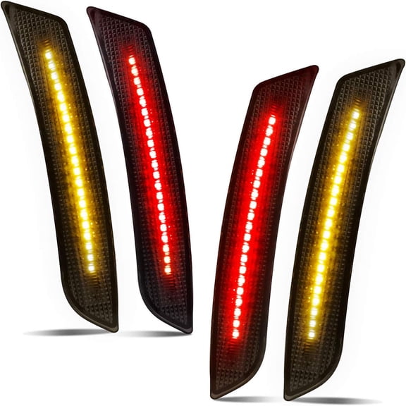 Front Rear LED Bumper Side Marker Light Lamp For Chevrolet Camaro 2016-2021