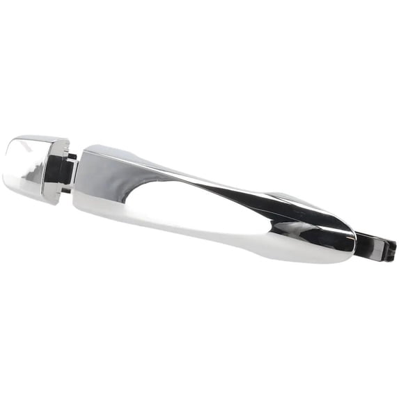Front or Rear Left (Driver Side) Exterior Door Handle Compatible with 2014-2023 Nissan Rogue Nissan Murano Chrome Without Key Hole 806404BA0D SV Hybrid Special Edition Midnight Edition