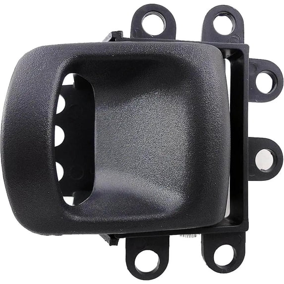 Front or Rear Left (Driver Side) Interior Door Handle Compatible with 1998-2003 Dodge Durango Dodge Dakota Black With Lock Button RZ131AZAA 81634 Base R/T SLT SLT Plus SXT Sport
