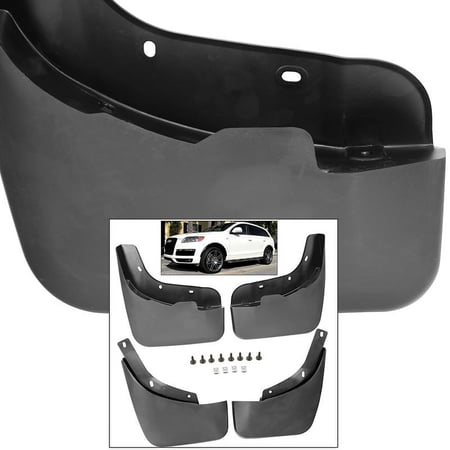 Front Rear Mud Flaps Splash Guards 2007-2009 Audi Q7 Mudguards