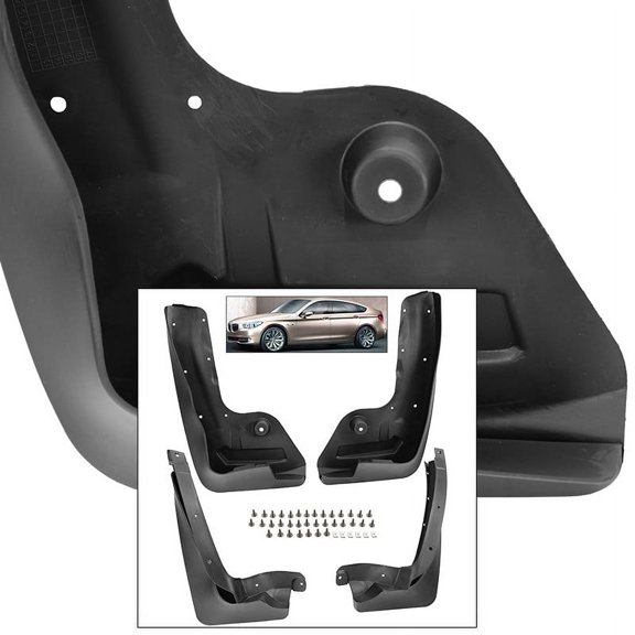 Front Rear Mud Flaps Splash Guards 2010-2017 BMW 5 Series Gran Turismo F07