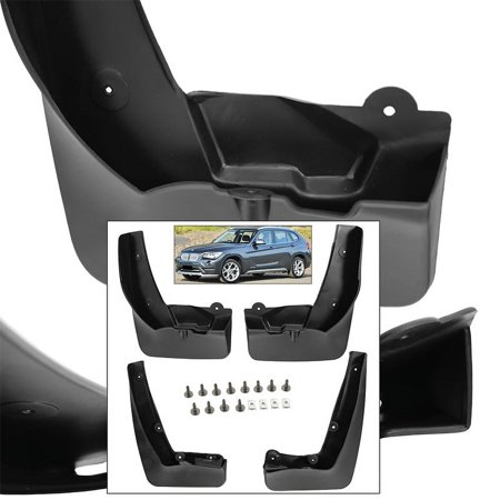 Front Rear Mud Flaps Splash Guards 2012-2015 BMW E84 X1 Base Only Mudguards