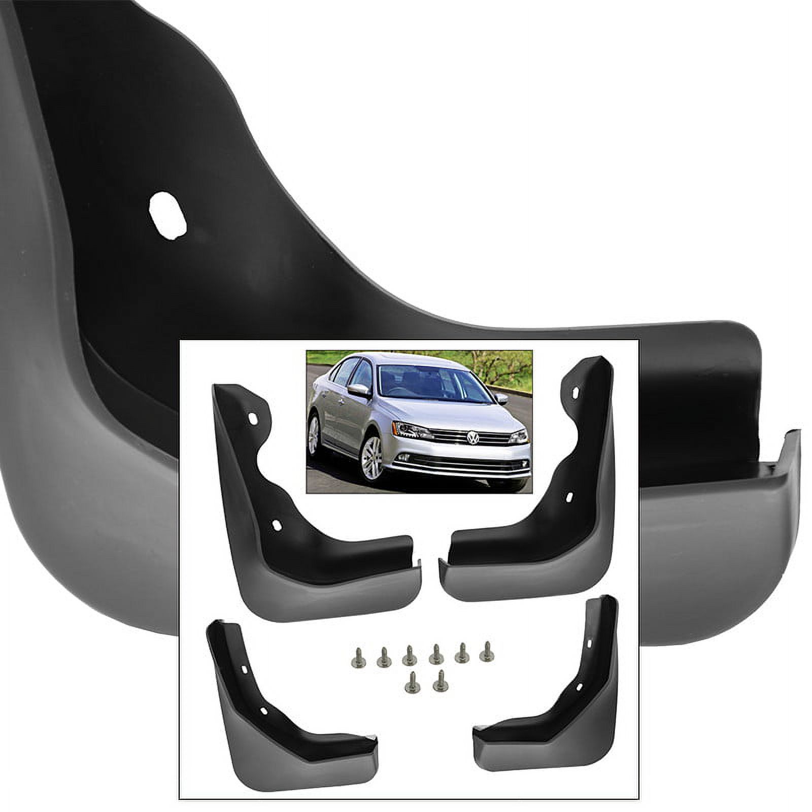 Front Rear Mud Flaps Splash Guards 20152018 Volkswagen Jetta 1516