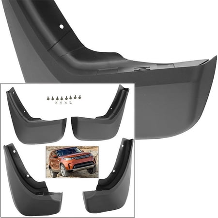 Front Rear Mud Flaps Splash Guards 2017-2019 Land Rover Discovery Mudguards