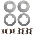 thumbnail image 1 of Front & Rear MudRat Brake Rotors & Brake Pads 2010 2011 Polaris Ranger HD 800, 1 of 5