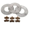thumbnail image 1 of Front & Rear MudRat Brake Rotors & Brake Pads fits 2001-2004 Arctic Cat 250 4x4, 1 of 5