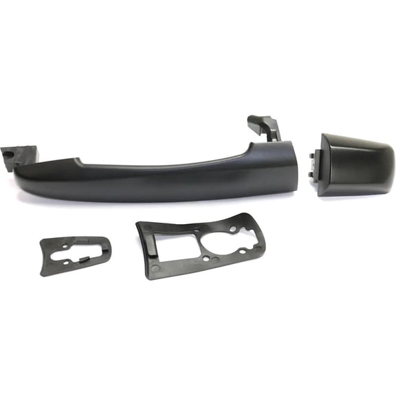 Front or Rear Passenger Side Exterior Door Handle Compatible with 2005-2014 Cadillac STS Cadillac CTS Primed Paintable Without Key Hole 20806436 Base Luxury Performance Platinum