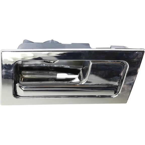 Front or Rear Passenger Side Interior Door Handle Fits 2009-2014 Ford F-150 Chrome With Lock Button CL3Z1522600EA-PFM Harley-davidson Edition King Ranch Lariat Limited