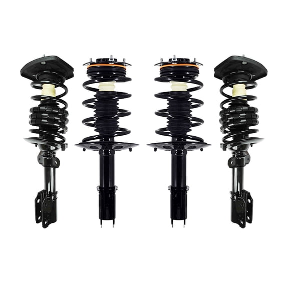 Front - Rear Quick Complete Strut - Coil Spring For 2000-2003 Chevrolet Impala