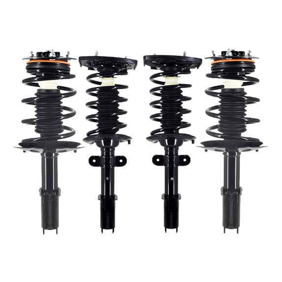 Front - Rear Quick Complete Strut - Coil Spring For 2006-2013 Chevrolet Impala