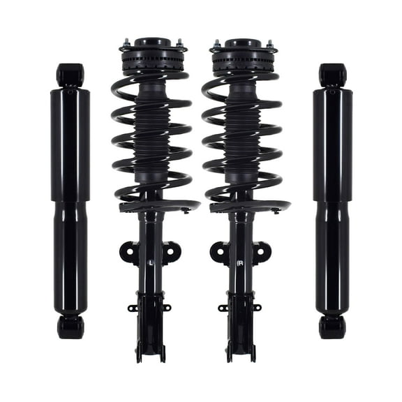 Front-Rear Quick Complete Strut-Shock For 2011-2016 Chrysler Town & Country Van