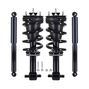 Front-Rear Quick Complete Strut-Shock For 2014-2018 Chevrolet Silverado 1500 RWD