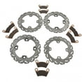thumbnail image 1 of RipTide Rotors & Brake Pads for Polaris Ranger XP 900 2013-2017 Front & Rear, 1 of 6