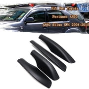 Front Rear Roof Rack Cover Roof Bar Roof Rail End Cover Shell For Toyota For Fortuner AN50 For Hilux 2004-14 Car Accessories