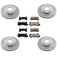 thumbnail image 1 of Front Rear Rotors with Ceramic Brake Pads for Cadillac Eldorado 1979-1985, 1 of 6