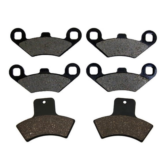 Front & Rear Semi-Metallic Brake Pads 1999-2002 fits Polaris Xplorer 400 4x4