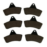 Front Rear Semi-Metallic Brake Pads 1999-2004 for Arctic Cat 250 Utility 2x4 4x4