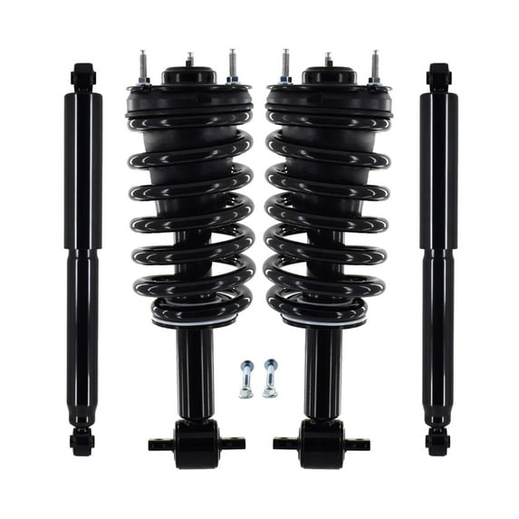 Front-Rear Set 4 Quick Complete Strut-Coil Spring For 2007-2014 GMC Yukon RWD