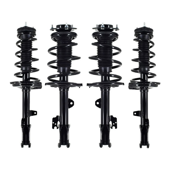 Front-Rear Set 4 Quick Complete Strut-Coil Spring For 2009-2012 Toyota Venza FWD