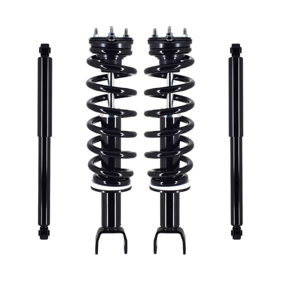 Front-Rear Set 4 Quick Complete Strut-Shock For 2011-2018 RAM 1500 4WD
