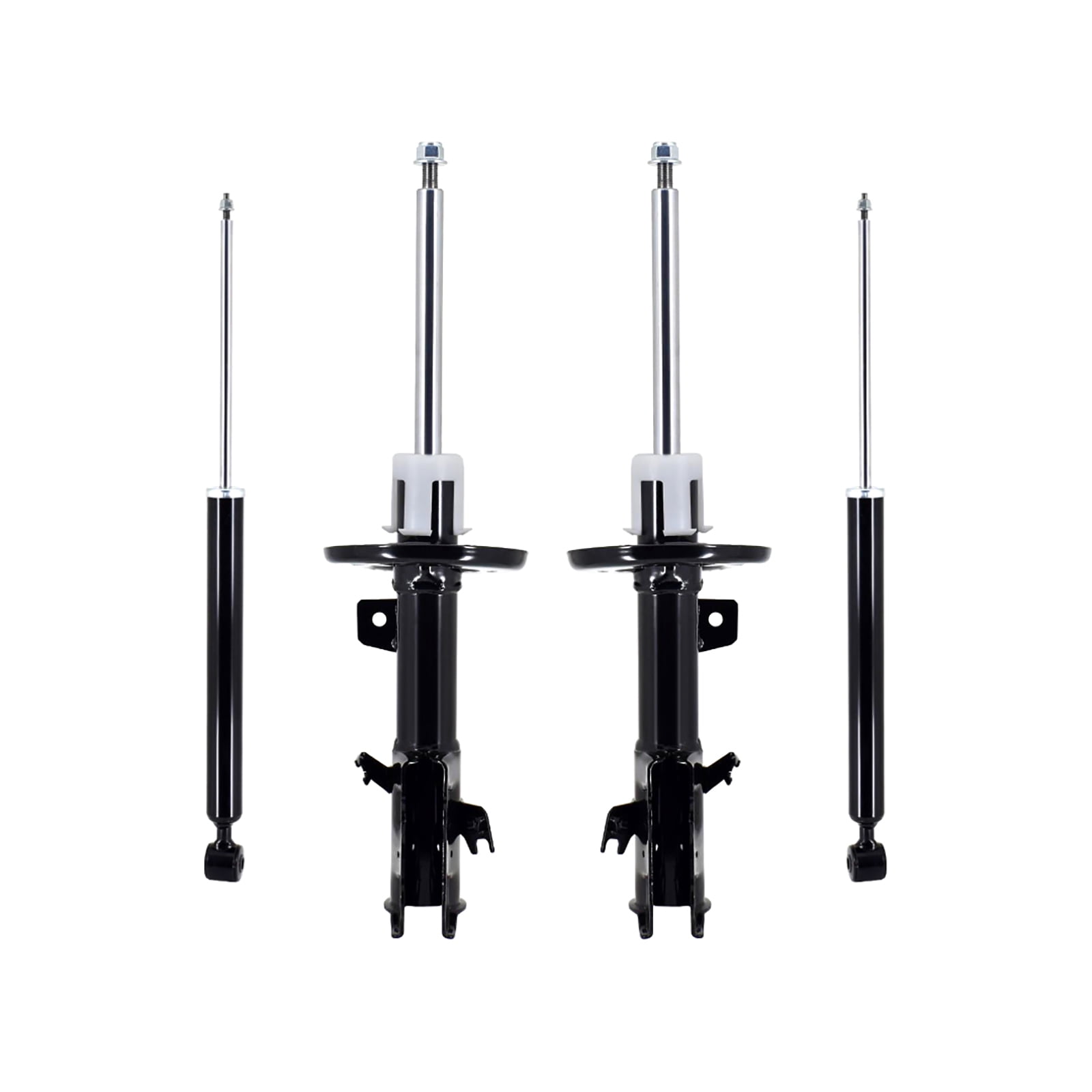 Front-Rear Set 4 Suspension Shock Strut Assembly For 2011-2019 Ford Fiesta